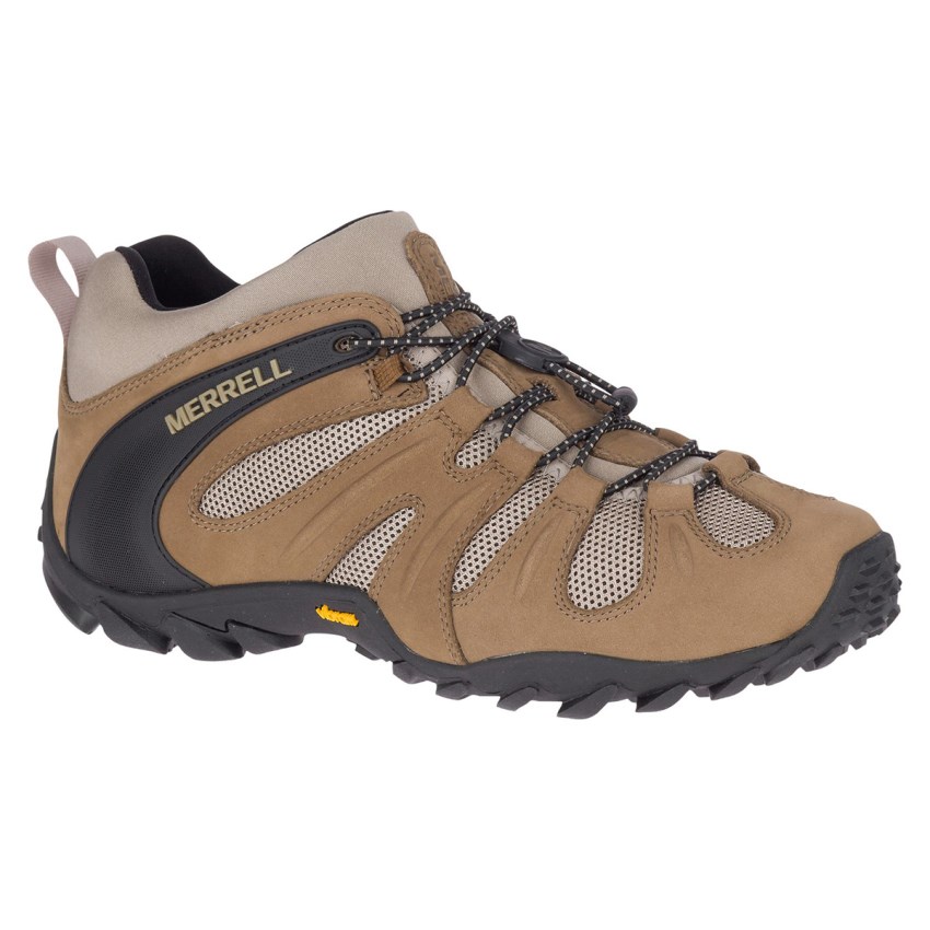 Chaussures Randonnée Merrell Chameleon 8 Stretch Marron Clair Homme | J.R.FVHK